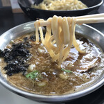 Ramen Sanshou - 太めの平麺