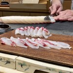 鮨旬美西川 - ５Kgの天然鯛