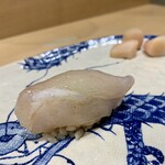 鮨旬美西川 - アラ昆布締め