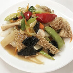 なんやかんや - 持ち帰りの生ハチノス炒め♪