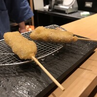 すき焼き 串カツ はるな 本町店 - イブ美豚のロース肉
