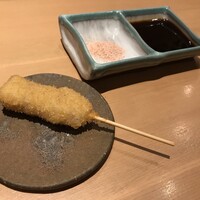 すき焼き 串カツ はるな 本町店 - イブ美豚のロース肉