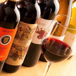 ソムリエが選んだおすすめワインを、お食事と共に。