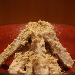 こころや - 叩きごぼうの胡麻酢和えアップ