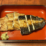 鰻はし本 - 横山さんの鰻の白焼き