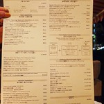 Smoke & Vegetable Bistro SARU - グランド・メニュー