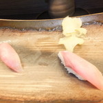 札幌市場めし　まるさん亭 - 稚内産ぶり　１貫　【　２０１２年１１月　】68