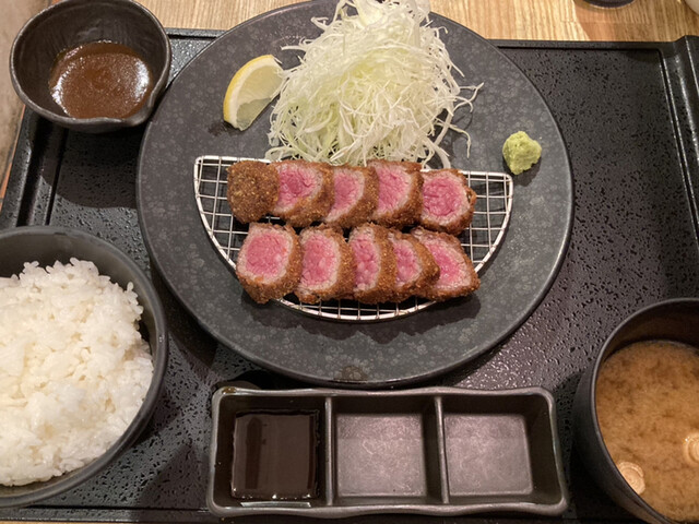 厚切り牛かつ専門店 神戸 牛かつ亭 三宮本店 神戸三宮 阪急 牛料理 ネット予約可 食べログ