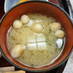 Tonkatsu Fukusuke - 味噌汁も1回無料お代わりできます。