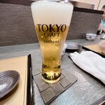 Tempura Wakayama - 生ビール