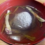 日本料理 鎌倉山倶楽部 - つみれとまつたけの汁素晴らしい