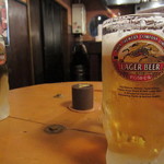 すずしろ ゆるりな - 生中（キリンラガー）￥350