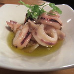 すずしろ ゆるりな - 剣先いかアフュージョ￥350