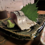 すずしろ ゆるりな - さばきずし￥350