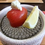 日本料理 鎌倉山倶楽部 - フルーツトマトとヨーグルト