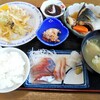 女性部食堂 - 刺し身付き　定食