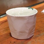 やきとり 正や - お隣の常連さんの焼酎