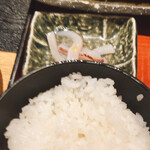 Kozakana Amochin - ご飯とイカの塩辛