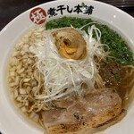 極煮干し本舗 - 帆立煮干し塩ラーメン 