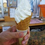 うしく つむぎの村 - ソフトクリーム