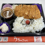 うちのごはん - サクサク柔らかトンカツ(カレーソース付き)