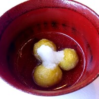 行楽庵 - 銀杏餅