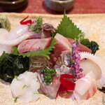 季節料理 よし野 - 刺し盛り