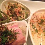 バロッコ - 前菜３種盛り （'12.9）