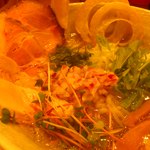 らーめん専門 和海 - フラッシュで変な色になってしまった