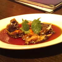 中国飯店 紫玉蘭 - 上海蟹の老酒漬け