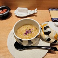 鮨 浩也 - 焼きナスの冷製茶碗蒸し