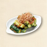 쿠시카츠 타나카 츠다카차야점 - 梅きゅうり