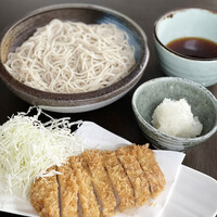 おろしロースかつのつけそば
