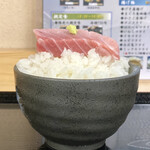 yaidukounomeshidokoroyosakuzushi - セルフ大トロ丼