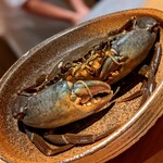 日本料理FUJI - 生きているドウマン蟹、凶暴なノコギリガザミを皆がつつくから、本当に心配してしまいました(笑)