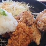 麺とかつの店 太郎 - メインディッシュのアップ