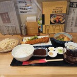 Akatsuki - 日替わりランチ  エビフライと鳥じゃが