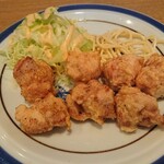 キッチン丸山 - ・とり天定食 750円