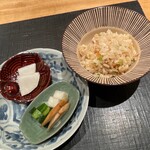 おおたに - 胡瓜ぬか漬け、今市かぶ甘酢漬け、柚子大根、ごぼう醤油漬け