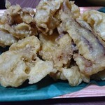 魚 お惣菜 たかや - イカの天ぷら