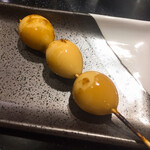 三酉屋 - うずら卵165円