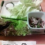 たん右衛門 - 先付 キャベツ＆コブクロ酢の物
