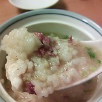 たん右衛門 - アツアツ テール雑炊アップ