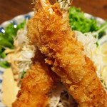 すなおや - 手作りタルタルエビフライ　880円