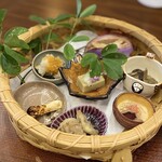 柚木元 - きのこだらけ前菜