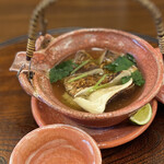 柚木元 - 松茸土瓶蒸し