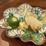 柚木元 - 焼き松茸