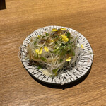 がぶや天草 - ツマなどをドレッシングで和えた物