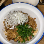 がぶや天草 - タコ飯　タレがしっかりかかっておりご飯が美味い