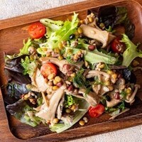 5種の豆類とキノコサラダ